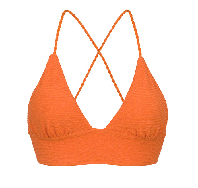 Product Front: Rio De Sol Soutien Top St-Tpz-Tangerina Tri-Cos