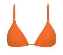 Carregar imagem no visualizador da galeria, Product Front: Rio De Sol Soutien Top St-Tpz-Tangerina Tri-Inv

