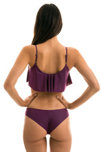Carregar imagem no visualizador da galeria, Model Back: Rio De Sol Soutien Top Sublime Babado
