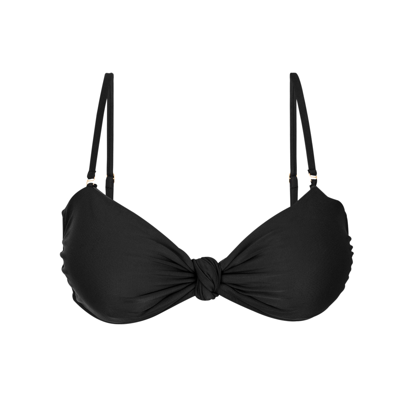 Product Front: Rio De Sol Soutien Top Touch-Black Bandeau-Joy
