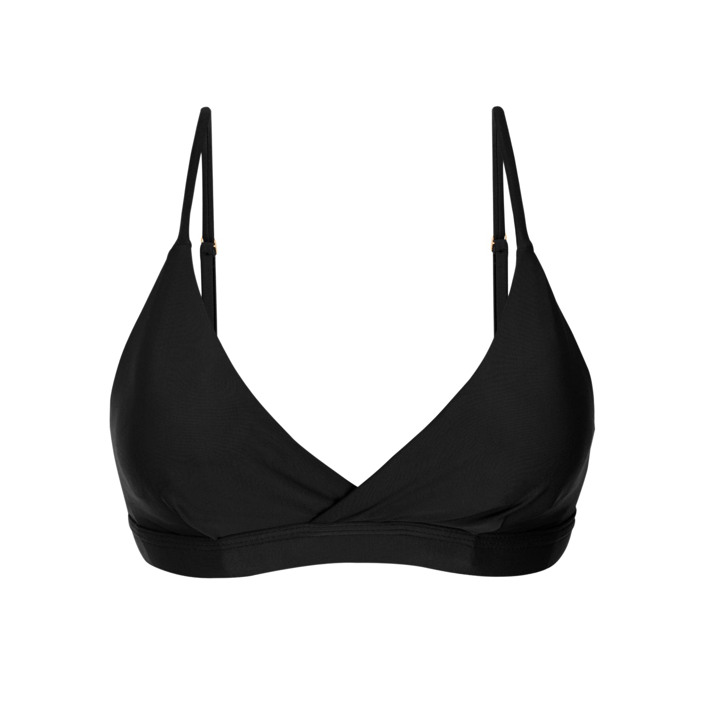 Product Front: Rio De Sol Soutien Top Touch-Black Paola