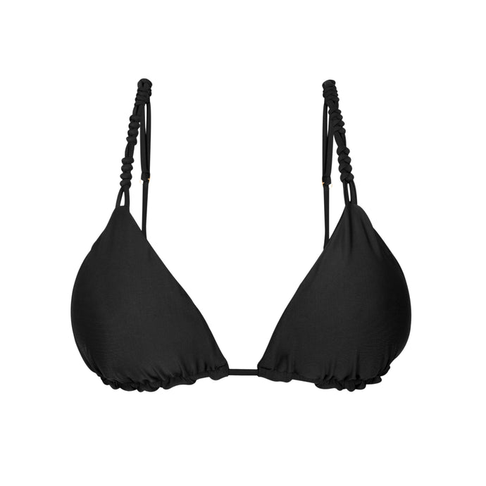 Product Front: Rio De Sol Soutien Top Touch-Black Selena