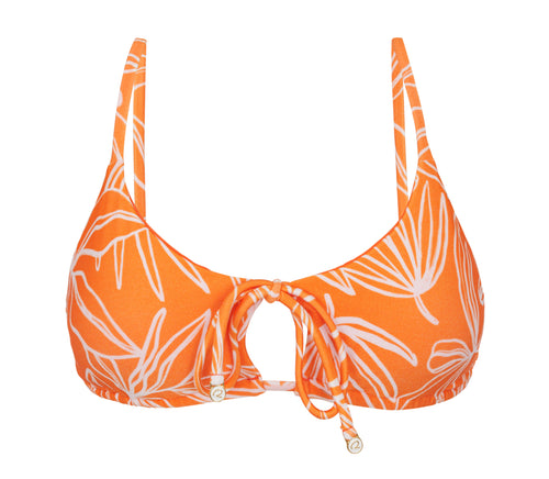 Product Front: Rio De Sol Soutien Top Trail-Orange Tank-Tie