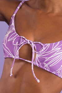 Image 12: Rio De Sol Soutien Top Trail-Purple Tank-Tie