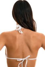 Carregar imagem no visualizador da galeria, Image 06: Rio De Sol Soutien Top Tri Micro Poa White
