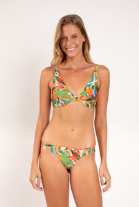Model Front: Rio De Sol Soutien Top Tropical Chantal