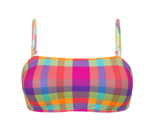 Product Front: Rio De Sol Soutien Top Tulip-Garden Bandeau-Reto