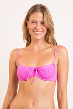 Carregar imagem no visualizador da galeria, Gallery: Rio De Sol Soutien Top Vita-Pink Balconet-Tie
