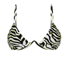Carregar imagem no visualizador da galeria, Product Front: Rio De Sol Soutien Top Wild-Black Tri-Aro
