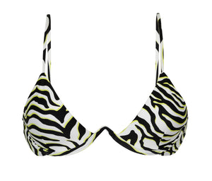 Product Front: Rio De Sol Soutien Top Wild-Black Tri-Aro