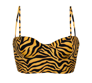Product Front: Rio De Sol Soutien Top Wild-Orange Balconet-Anna