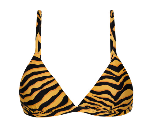 Product Front: Rio De Sol Soutien Top Wild-Orange Tri-Fixo