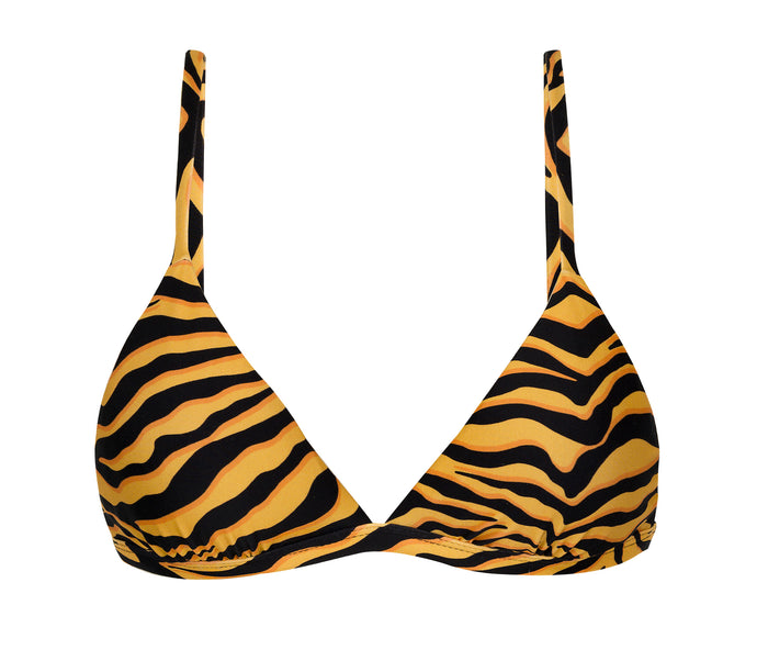 Product Front: Rio De Sol Soutien Top Wild-Orange Tri-Fixo