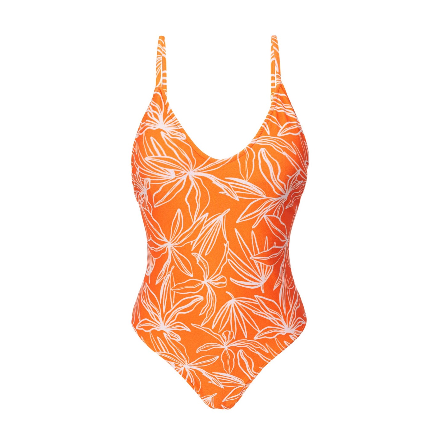 Product Front: Rio De Sol Maiô Trail-Orange Hype