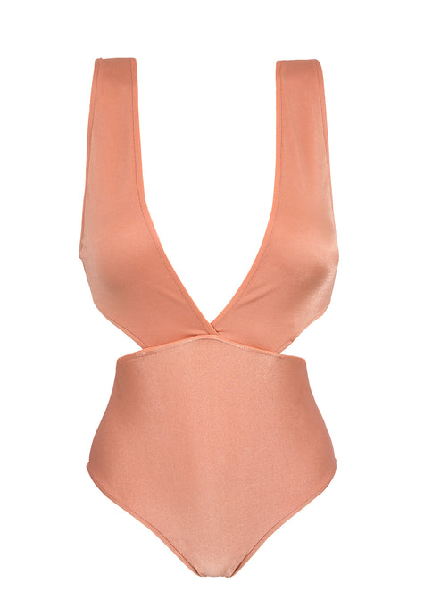 Product Front: Rio De Sol Maiô Trikini Ouro Rosa