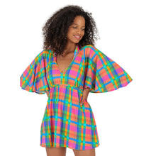 Carregar imagem no visualizador da galeria, Gallery: Rio De Sol Mini Dress Tulip-Garden Mini Dress
