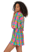 Carregar imagem no visualizador da galeria, Image 04: Rio De Sol Mini Dress Tulip-Garden Mini Dress
