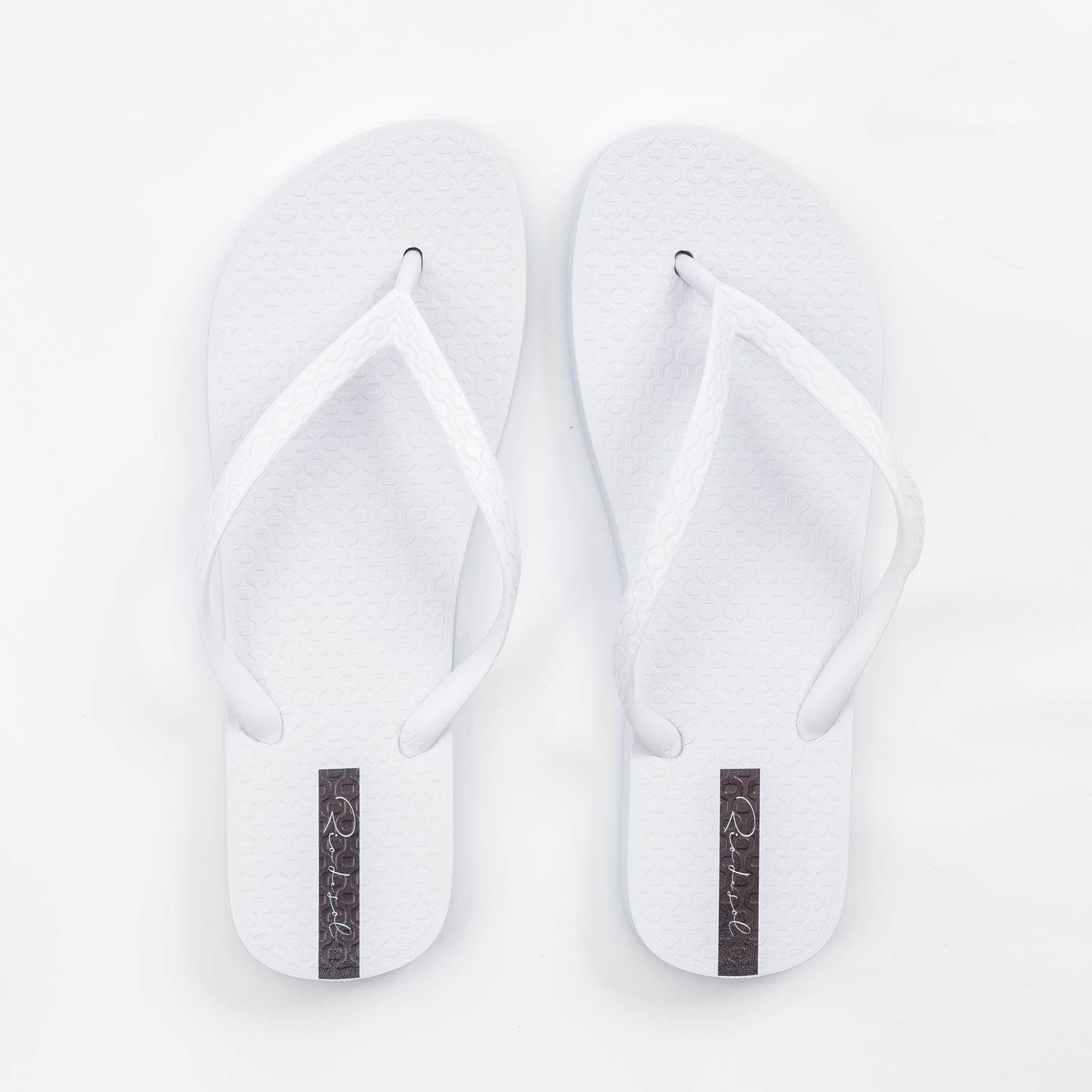 Product Front: Rio De Sol Chinelos White Slim