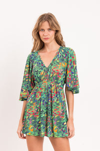 Model Front: Rio De Sol Vestido De Praia Wilds Mini Dress