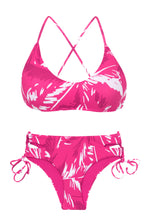 Carregar imagem no visualizador da galeria, Set Pink-Palms Bralette Madrid
