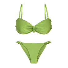 Carregar imagem no visualizador da galeria, Set Shimmer-Botanica Bandeau-Crispy Cheeky-Crispy
