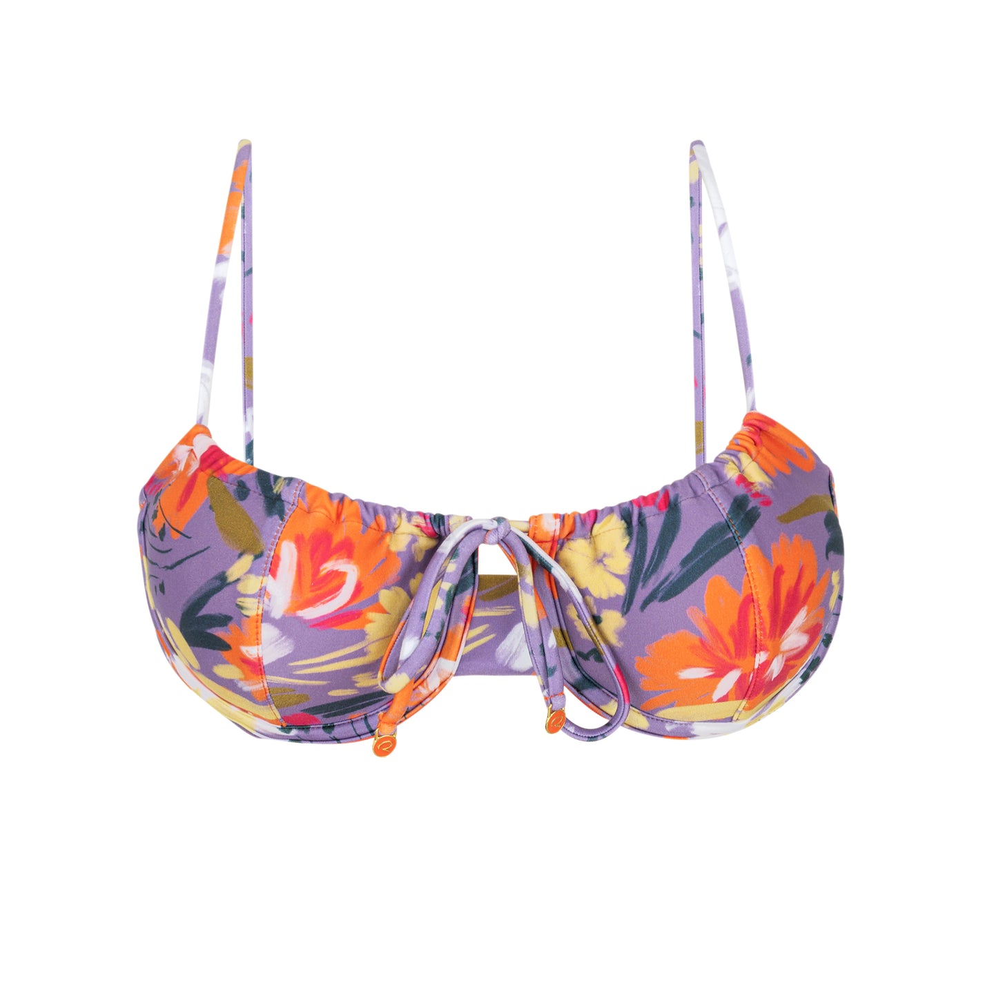 Top Garden-Flower Balconet-Tie