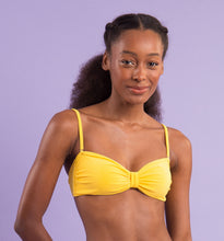 Carregar imagem no visualizador da galeria, Top Malibu-Yellow Bandeau-Duo
