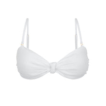 Carregar imagem no visualizador da galeria, Top Memphis-White Bandeau-Joy
