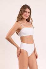 Carregar imagem no visualizador da galeria, Top Memphis-White Bandeau-Reto
