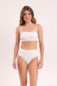 Top Memphis-White Bandeau-Reto