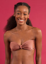 Carregar imagem no visualizador da galeria, Top Shimmer-Copper Bandeau-Joy
