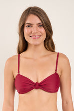 Carregar imagem no visualizador da galeria, Top Touch-Carmim Bandeau-Joy
