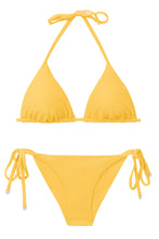 Carregar imagem no visualizador da galeria, Set Malibu-Yellow Tri-Inv Cheeky-Tie
