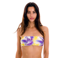 Carregar imagem no visualizador da galeria, Top Tiedye-Purple Bandeau-Reto
