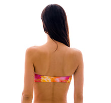 Carregar imagem no visualizador da galeria, Top Tiedye-Red Bandeau-Reto
